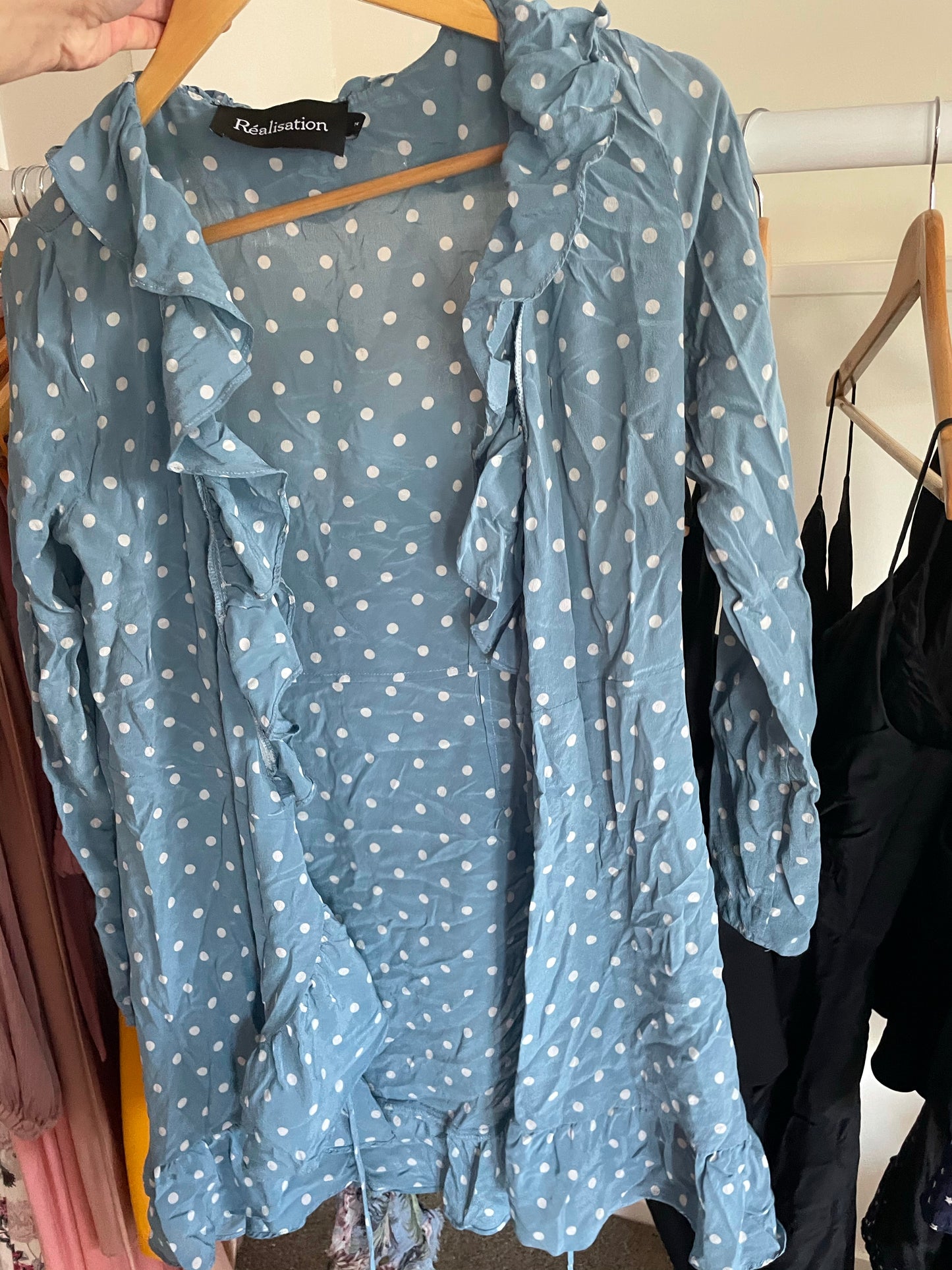 Alexandra Dress - Dusty Blue (FOR SALE)